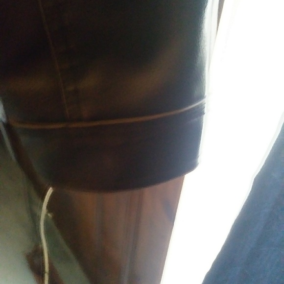 GUESS MEN'S GENUINE LEATHER COAT - Picture 5 of 6